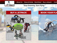 Tablet Screenshot of jetpackamerica.com